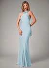 Azazie Sky Blue Velli Size A8 No Alterations Wore Once Bridesmaid Dress — photo 5