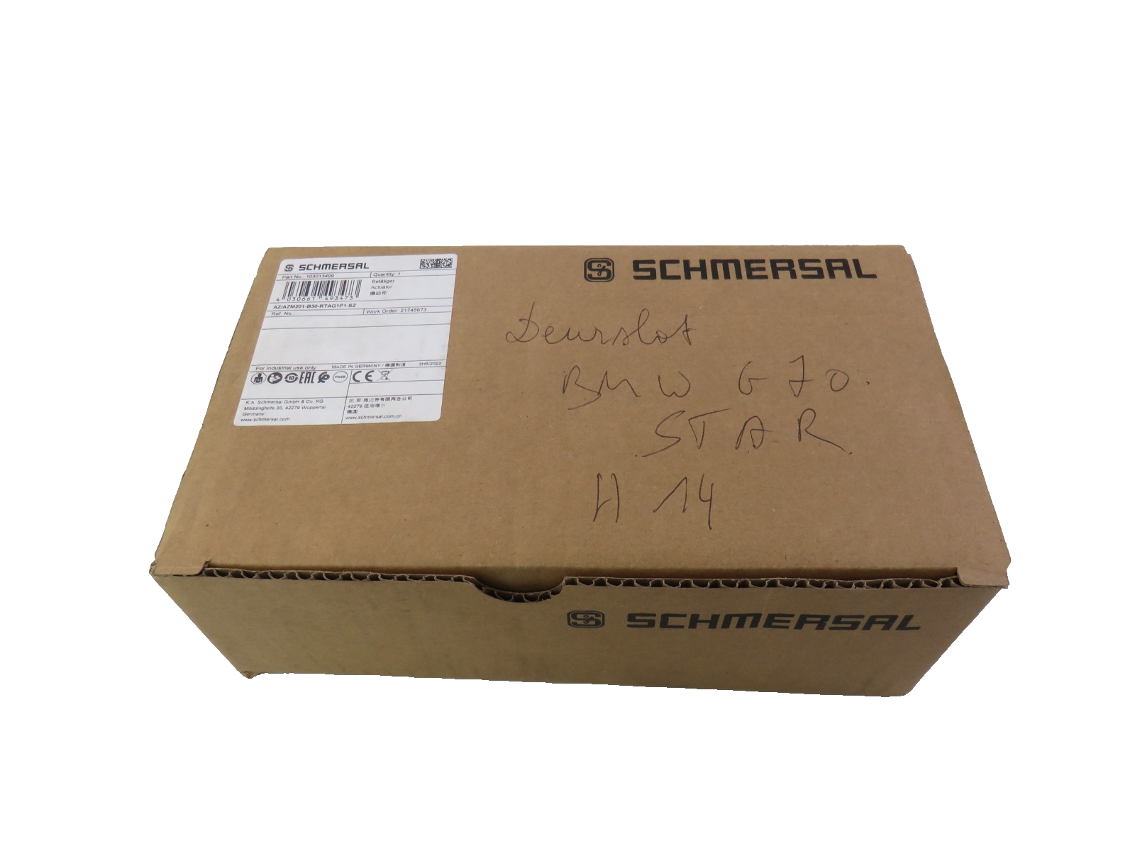 AVS Schmersal 103013499 | Türgriffbetätiger AZ/AZM201 B30 RTAG1P1 SZ | SCHÄCKE AVS Schmersal 103013499 | Türgriffbetätiger AZ/AZM201 B30 RTAG1P1 SZ | SCHÄCKE