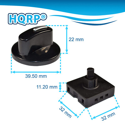 Interruttore Rotativo Interruttore Rotante 4 Posizioni 3 Velocità | 16A-125V /12A-250V | Per Ventilatore E Riscaldatore | Con Manopola 16A 125V