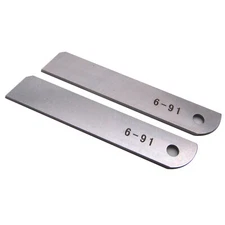 2PCS  6-91 / 6-91E Lower Knife For Merrow Machine Overlock Machines
