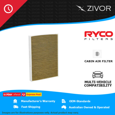 RYCO Cabin Air Filter-Microshield For AUDI Q5 FY TDI, 40 TDI 2.0L DETA RCA379M