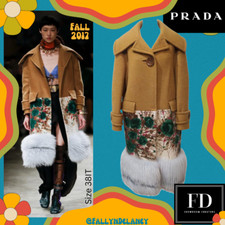Prada Runway/editorial Coat Fall/winter 2017 Size 38it