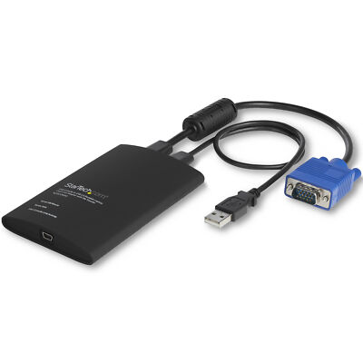 StarTech.com USB Crash Cart Adapter with File Transfer , Video Capture