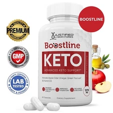 Boostline Keto ACV Pills 1275 MG Stronger Than Gummies Keto Support 1 Bottle