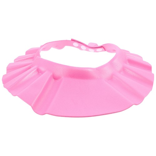 Shampoo Cap Hat Ultraleggero, Morbido, Impermeabile EVA Baby Shower Bagno (Rosa) - Foto 4 di 18