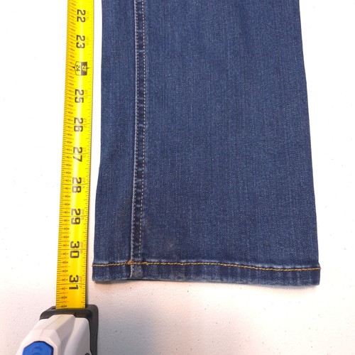 NYDJ Sheri Slim Stretch Womens Denim Blue Jeans Size 8 ( Measures 30x31 ) - Picture 14 of 15