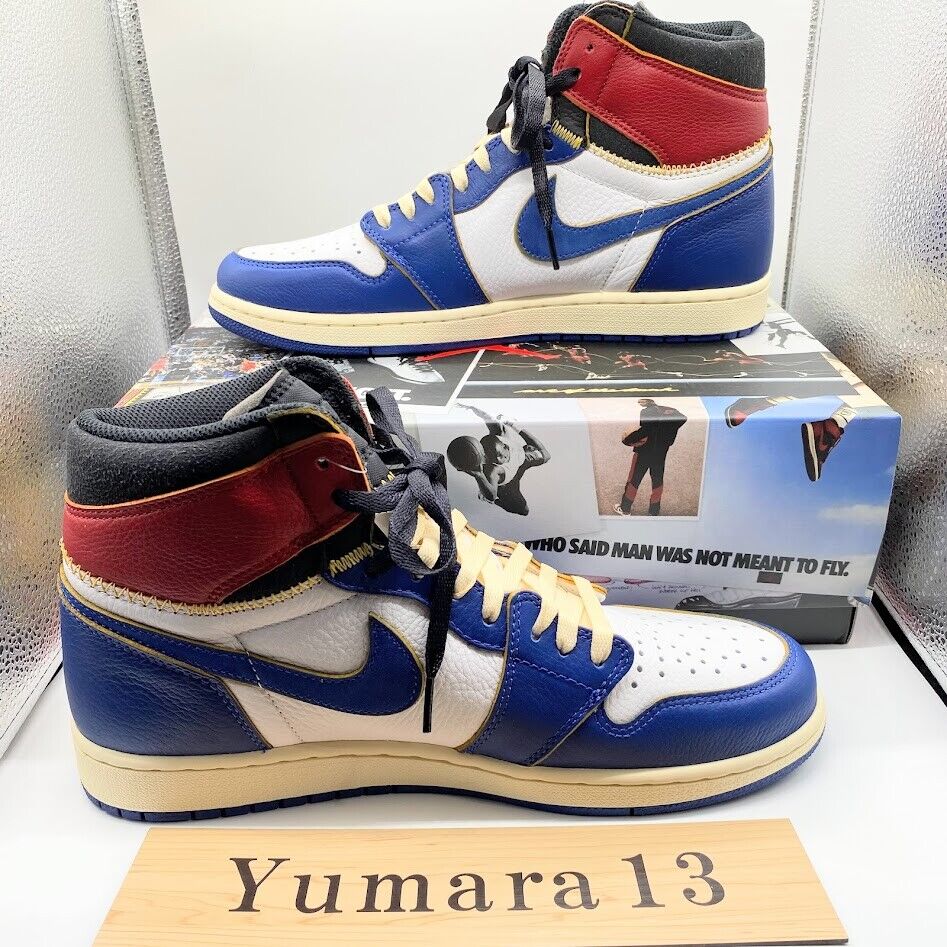 Nike Jordan 1 Retro High x Union LA Blue BV1300-146 Men's Nike Jordan 1 Retro High x Union LA Blue BV1300-146 Men's