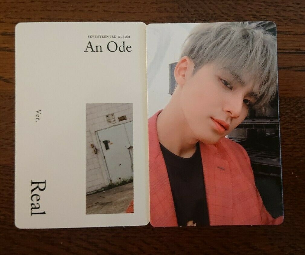 MINGYU Official Photocard SEVENTEEN 