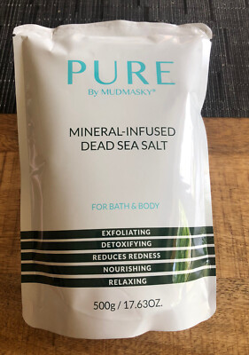 Pure Mineral-Infused Dead Sea Salt