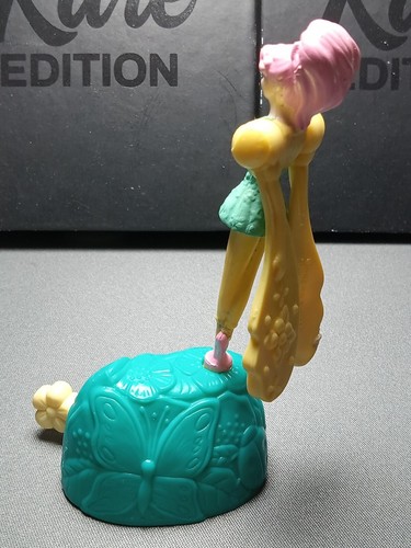 Vintage McDonald's Kids Meal Plastic Spinning Wind-Up Fairy A.G.E. Action toy - Picture 2 of 5