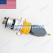  12V 1751-12E2U1B1S1 Shutoff Solenoid for Cummins Heavy Equipment Excavator