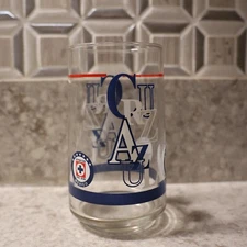 Libbey Crisa Glass CRUZ AZUL Barware Tumblers Cocktail Glass