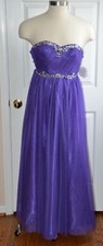 Dressed by Deb Purple Prom Gown Size 5/6