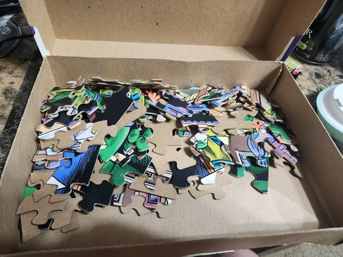 Vintage 1987 Teenage Mutant Ninja Turtles Rooftop House 100 Pc. Puzzle Complete - Picture 6 of 6