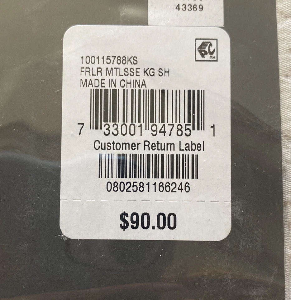 Colección Martha Stewart Floral Matelasse King Sham, Gris 👍 Foto 4 de 4