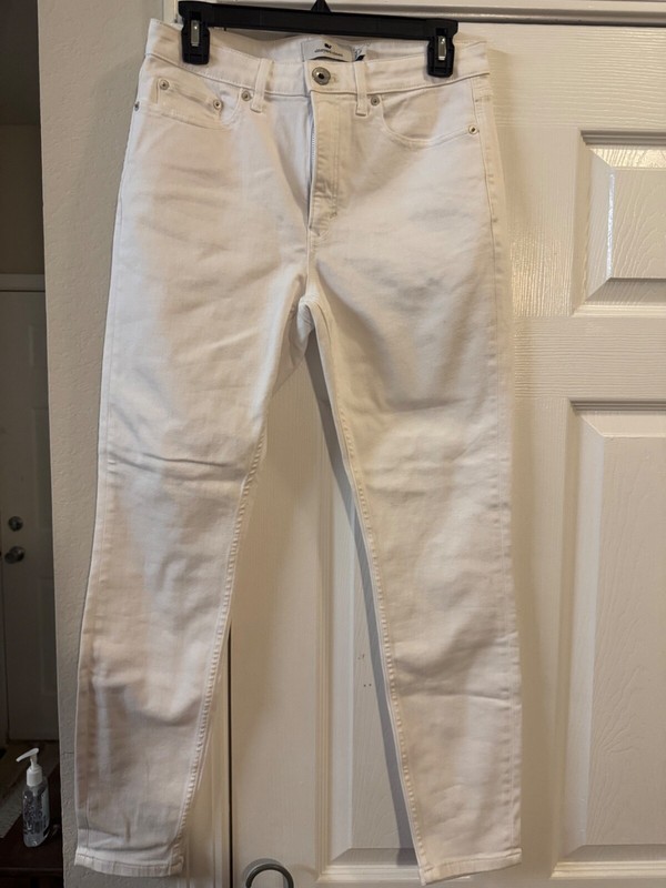 Vineyard Vines Women’s White Jeans Size 28 High Rise Skinny