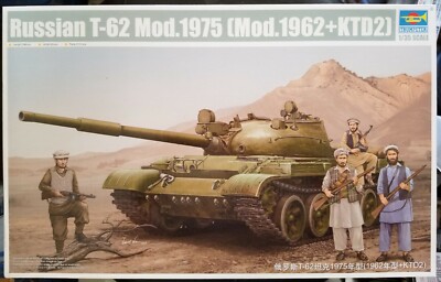 1/35 Trumpeter 01551: T-62 Mod.1975 (Mod.1962 + KTD2)