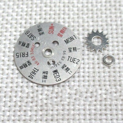 Chinese+English Week Disk Wheel Week Wheel for Orient 46941 46943