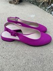 Ecco Anine Fuchsia Sling Back Flats Size 8-8.5 — photo 3