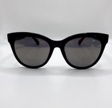 Kenneth Cole Reaction KC2879 01G Black Round Plastic Sunglasses Frame 52-18-145