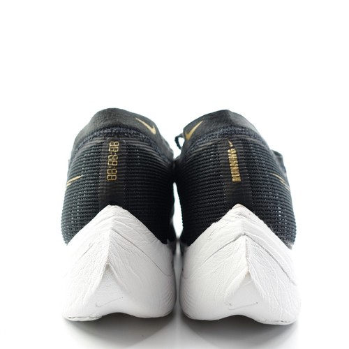 Nike ZoomX Vaporfly Next% 2 Black Gold White Running CU4111 001 Mens Size 14 - Picture 8 of 11