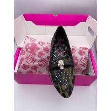 NIB Abbey Dawn by Avril Lavigne Rebel Yell Punk Flattie in Leopard size 6