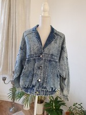 Ruth Douglas Tm New York Vintage Denim Jacket Size S