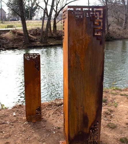 Asian Garden Columns - Zen Garden - Garden Decor - Picture 5 of 5