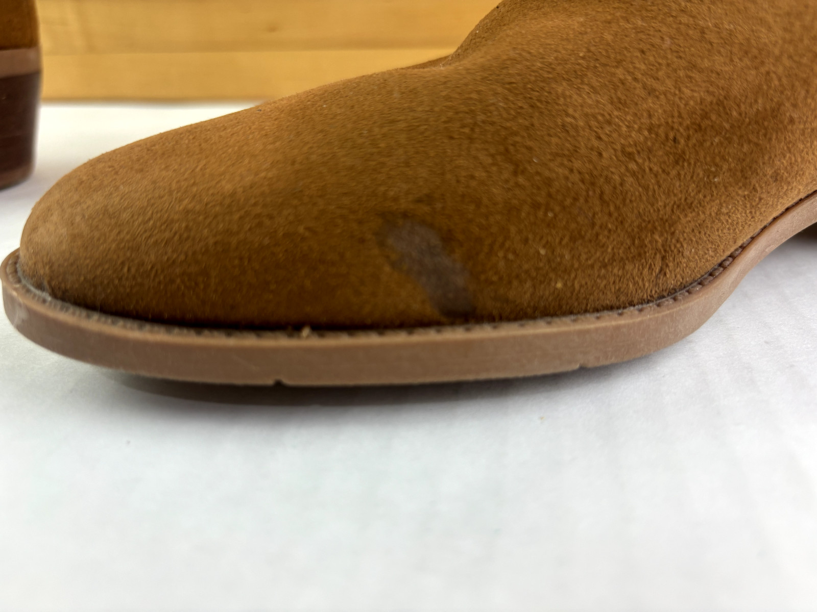 STEVE MADDEN Solid Brown Suede Pull On Ankle Boot… - image 5