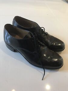 Genuine British Issue RAF air cadet black female parade shoes-size 5 ...