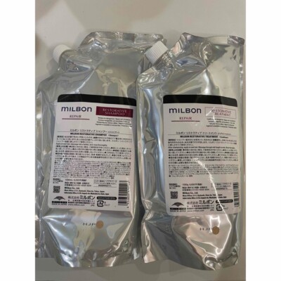 Milbon Repair Restorative Shampoo & Treatment 1000ml Japan | eBay