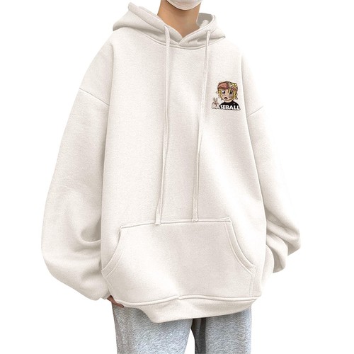 Womens Oversized Fleece Sweatshirts Long Sleeve Sweaters Pullover Fall Outfits - Picture 5 of 30