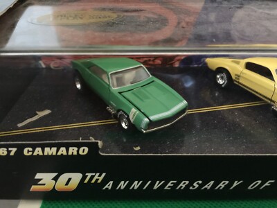 hot wheels 30th anniversary 67 muscle cars 3-car set camaro