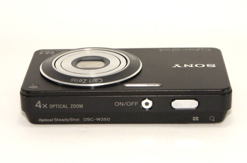 SONY - Cyber-shot DSC-W350 ブラック  M888 SONY Cyber-shot DSC-W350 Black 14.1 MP 26mm Wide Angle