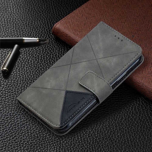 Flip Magnet PU Leder Wallet Handy Tasche Schutz Hülle Bumper Cover Etui Case BF - Picture 7 of 58