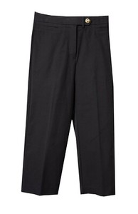 NWT-St-John-Sport-BASIC-Capri-PANTS-Gold-SJ-Logo-New-Retails-345-0