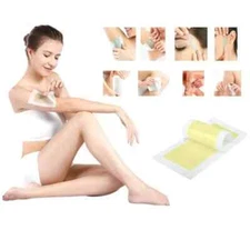 1-100 Hair Removal Wax Double Side Strip Depilatory Leg Body Bikini Armpit Skin