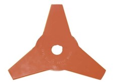 Nóż do trawy plastikowy 3-zębny 250 x 25,4 Kosa spalinowa Podkaszarka Trymer 2 szt.