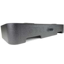 Subwoofer Box Ford F-150 09-25 F-250 17-25 Crew Cab Sealed Down Fire for 2x12"