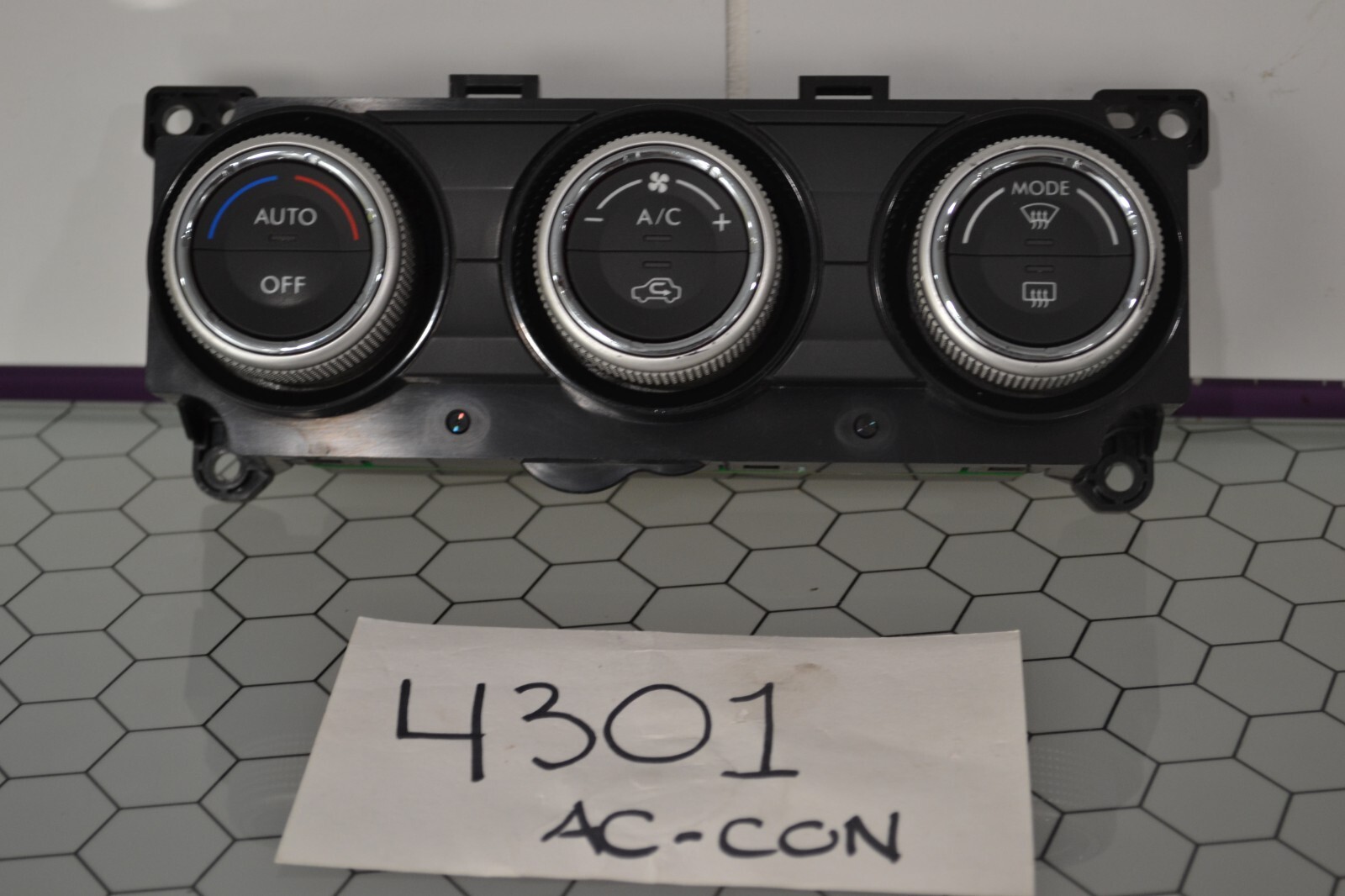 15 2015 Subaru WRX AC and Heater Control Used Stock #4301-AC