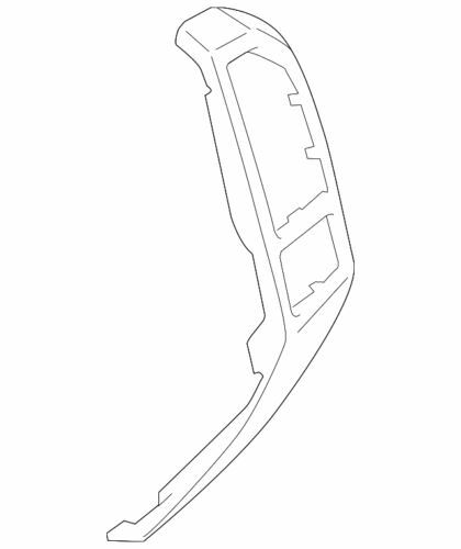 Panel interior del tablero derecho para Ford F150 F250 F450 F550 2015-2016 (N/P FL3Z1504338EC)