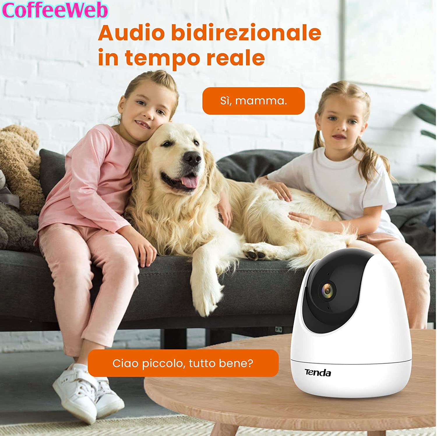 Telecamera Sorveglianza Tenda Wi-Fi 1080P - Controlla Casa Ovunque Sei - 2