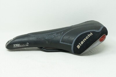 Selle Vélo Vintage Bianchi – Modèle Rétro, Noir, Occasion, Look D’époque