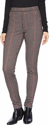 SANCTUARY Grease Ponte Legging Houndstooth NWT! Anthropologie XS Gray Red  Black