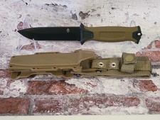 Gerber Strongarm USA Fixed Blade Knife Brown or Black - Plain Or Serrated ~NEW~