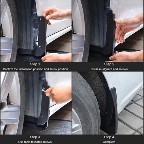 4Pcs Mud Flaps Splash Guard For Ford Explorer 2020 2021 2022 2023 2024-2025 - Picture 11 of 12