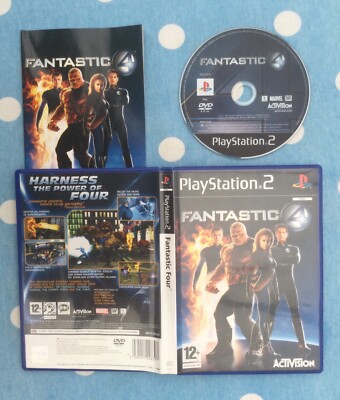  FANTASTIC FOUR PLAYSTATION PS2 KOMPLETT UK VERKÄUFER SCHNELL UK PORTO 