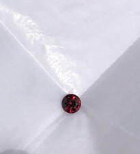 Garnet Gemstone Deep Red Faceted Round 5.5mm G1R160 Loose Gem