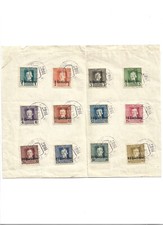 FRANCOBOLLI OCCUPAZIONE AUSTRIACA FRIULI soprastampati