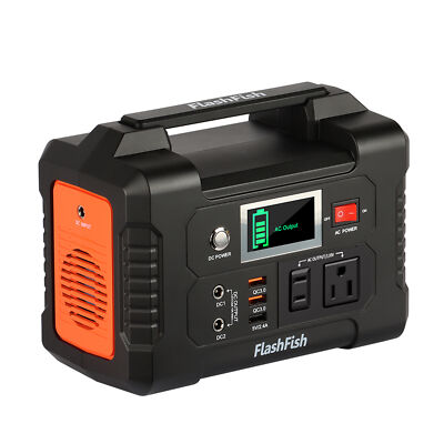 Flashfish 200W 151Wh Portable Power Station Generator for Camping Fishing S7G4